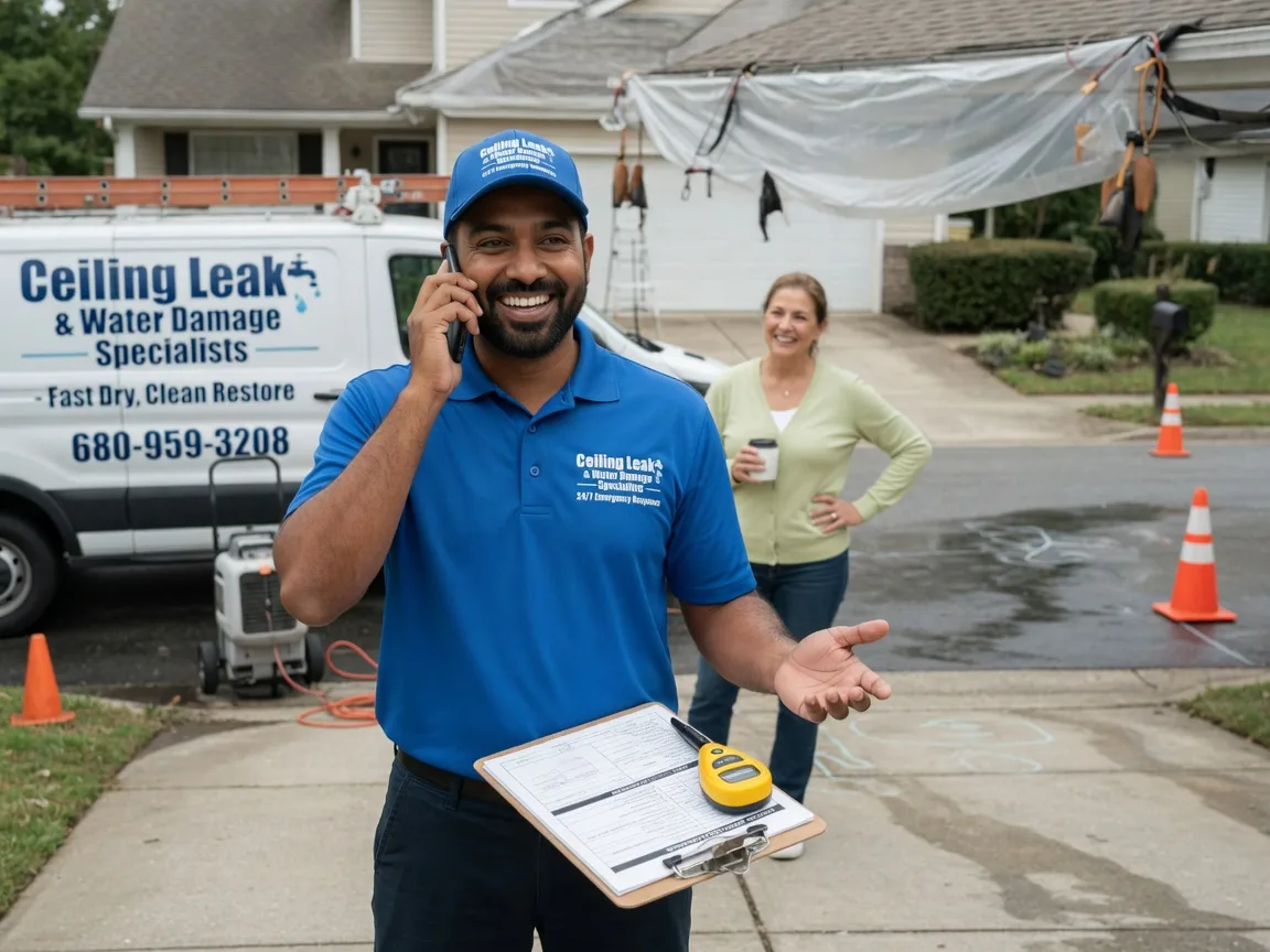 Ceiling Leak Cleanup St Louis, MO FAQs